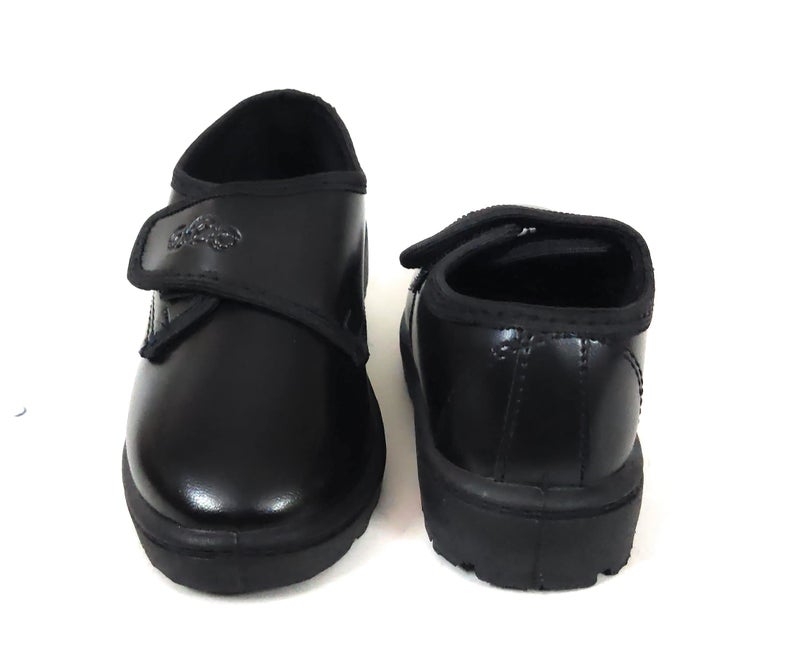 Coolz Boys Black Formal Uniform School Shoes Derby (V) (Black, 11) - Image 3