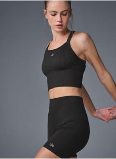 alo alo yoga yoga wear, beautiful back strappy sports, running training and fitness top  - Image 3