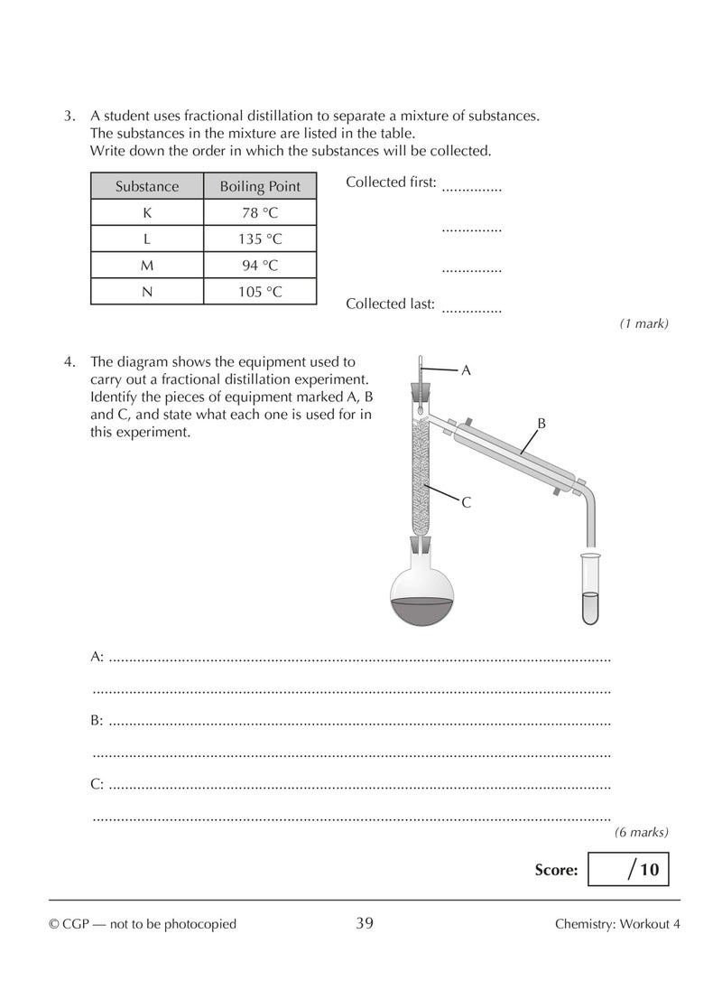 null - New KS3 Year 8 Science 10-Minute Weekly Workouts (includes answers) - Image 1