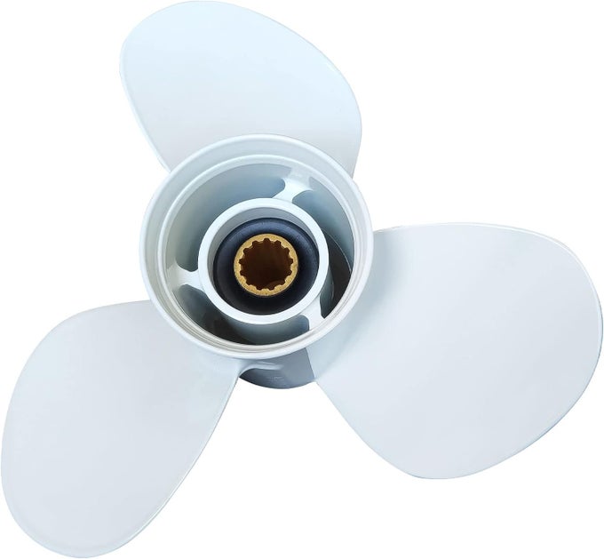 11 1/8x13-G Aluminum Propeller for Yamaha Outboard Engines 30HP-60HP