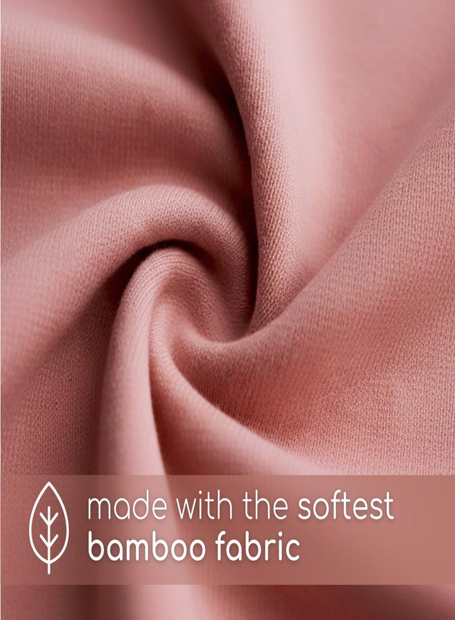 Cocoon Care 0.5 TOG Knitted Bamboo Cotton Arms Up Swaddle Sleeping Pod for Baby | Swaddle Pod for New Born Baby | Pink | 1-3M - Image 4