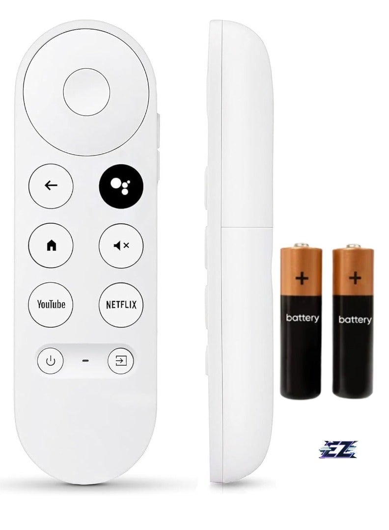 PopZa Replacement Voice Remote for Google Chromecast TV - Compatible with G9N9N, GA01409-US, GA01920-US, GA01919-US, GA01923-US, GA02463 Models - Image 1