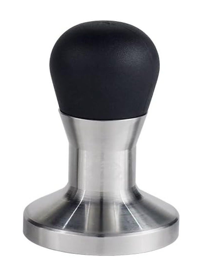 Rattleware Stainless Steel Round Tamper 58mm – Ergonomic Espresso Tamper for Consistent Grounds Packing, Durable Coffee Tamper for Espresso Machines, Perfect for Baristas, Easy to Clean, Premium Design