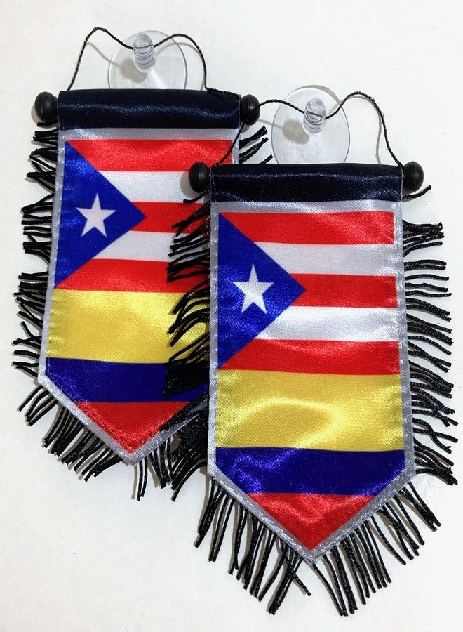 PRK 14 Puerto Rico Colombia Rican Colombian flag for car home wall door window accessories flags - Image 4