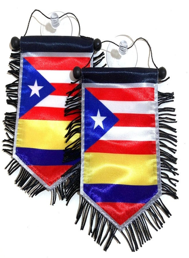 PRK 14 Puerto Rico Colombia Rican Colombian flag for car home wall door window accessories flags - Image 1