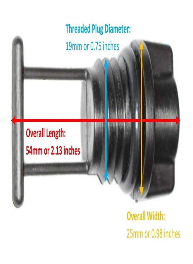 JSP Manufacturing Aftermarket Kayak Plastic Direct Hull Drain Plug Sit-On-Top & Touring Kayak Plug (2) - Image 5
