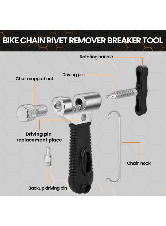 Soofam Bike Chain Repair Tools Set, Bicycle Chain Break Tool, Master Link Pliers, Bike Wear Checker Indicator Opener Closer Remover Pliers - Image 2