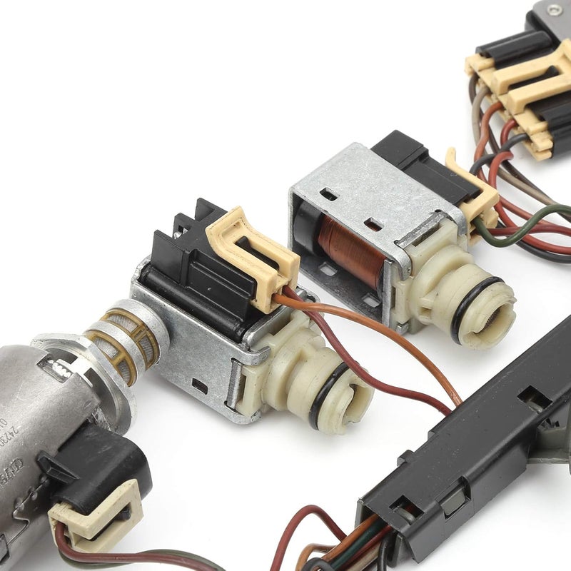Transmission Solenoid Kit With Harness,Transmission Solenoid Kit With Harness Fit For Gm 4L60E/4L65E /4L70E At 2006 2008 All Model 4L60E Solenoid Kit 4L70E Harness - Image 2