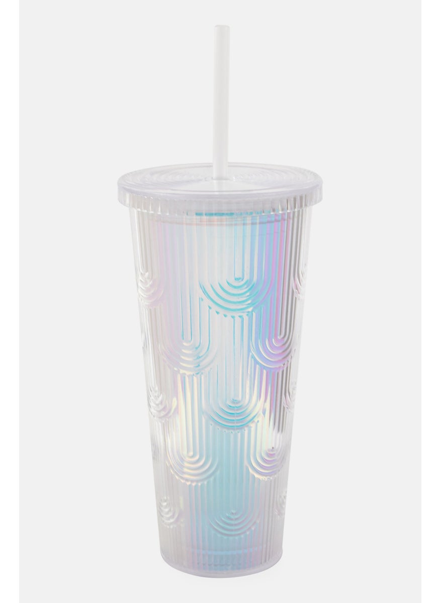 Mermaid  Tumbler With Lid And Straw Venti 710 ml, Pearl White - pzsku/ZAEF1331485FCBAC706D1Z/45/_/1737642412/563e4281-3b18-4d2b-aeef-9a6d43618d0f