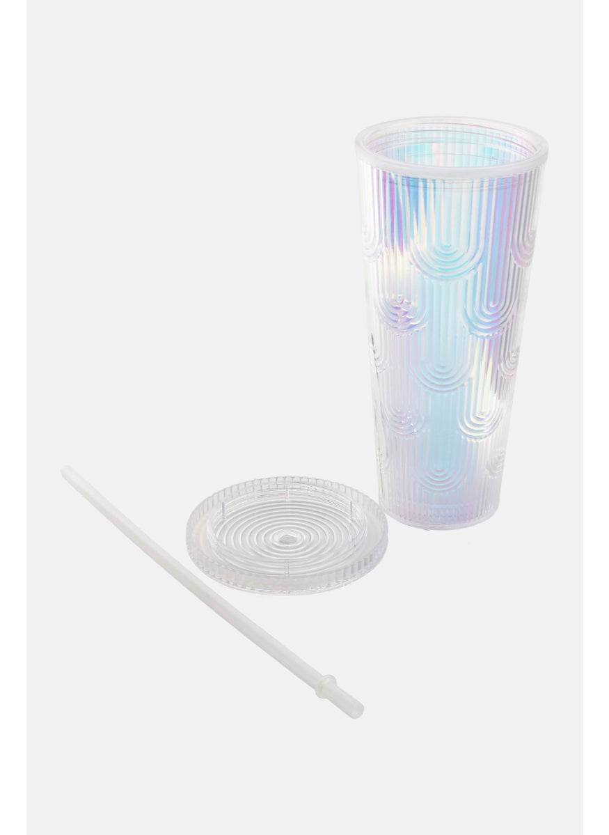 Mermaid  Tumbler With Lid And Straw Venti 710 ml, Pearl White - pzsku/ZAEF1331485FCBAC706D1Z/45/_/1737642415/c1b0d214-9a9c-491d-a4a1-5053c8666ced