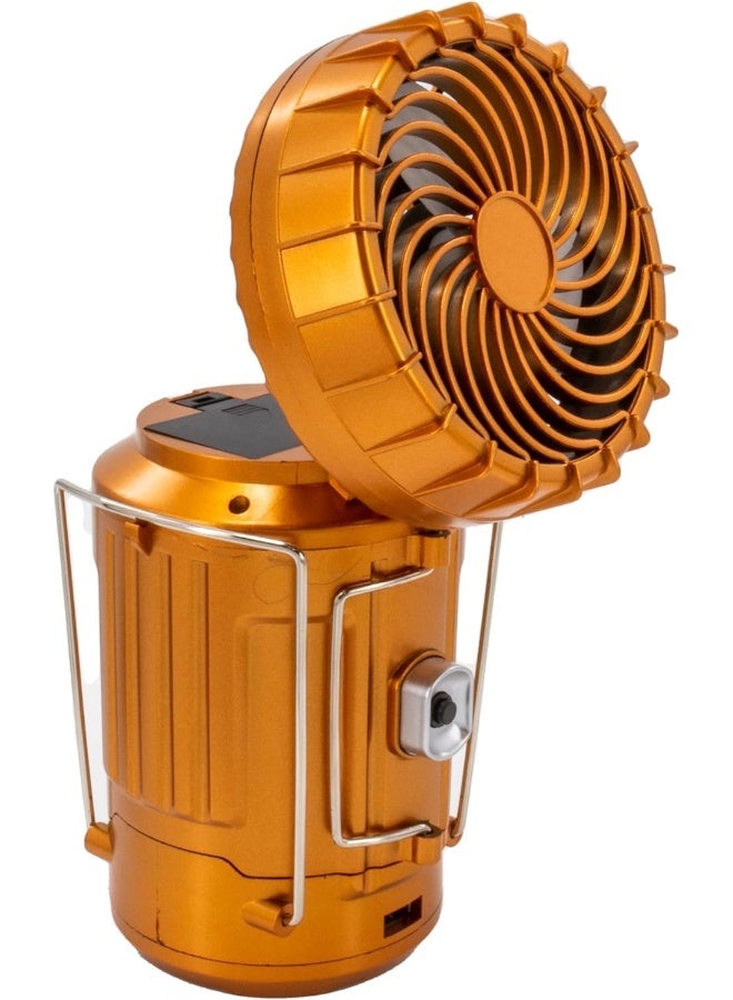 GO2CAMPS Rechargeable Solar LED Camping Lanterns with Fan, Solar and Battery Powered LED Camping Lights, Suitable for Camping, Camping Tents, Hiking, Survival kits for Emergency (Batteries Not included) - Image 3