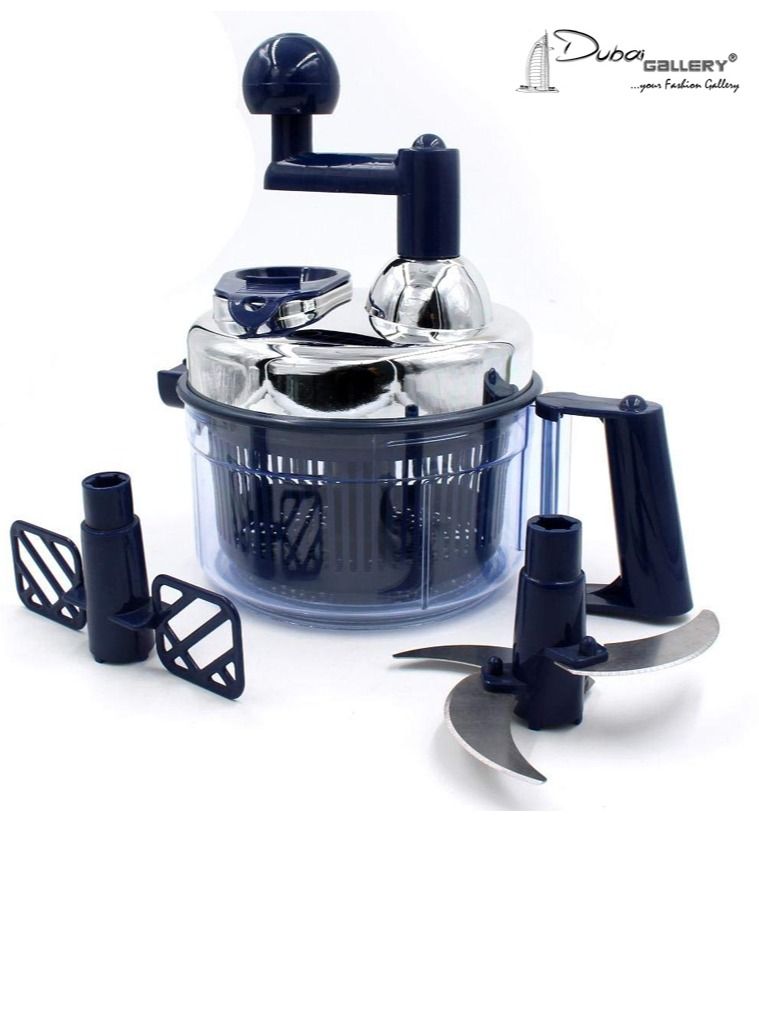 DubaiGallery Multi-function Manual Vegetable Cutter Slicer Food Grinder Vegetable Chopper Shredder Cutter Kitchen Tools - Image 1