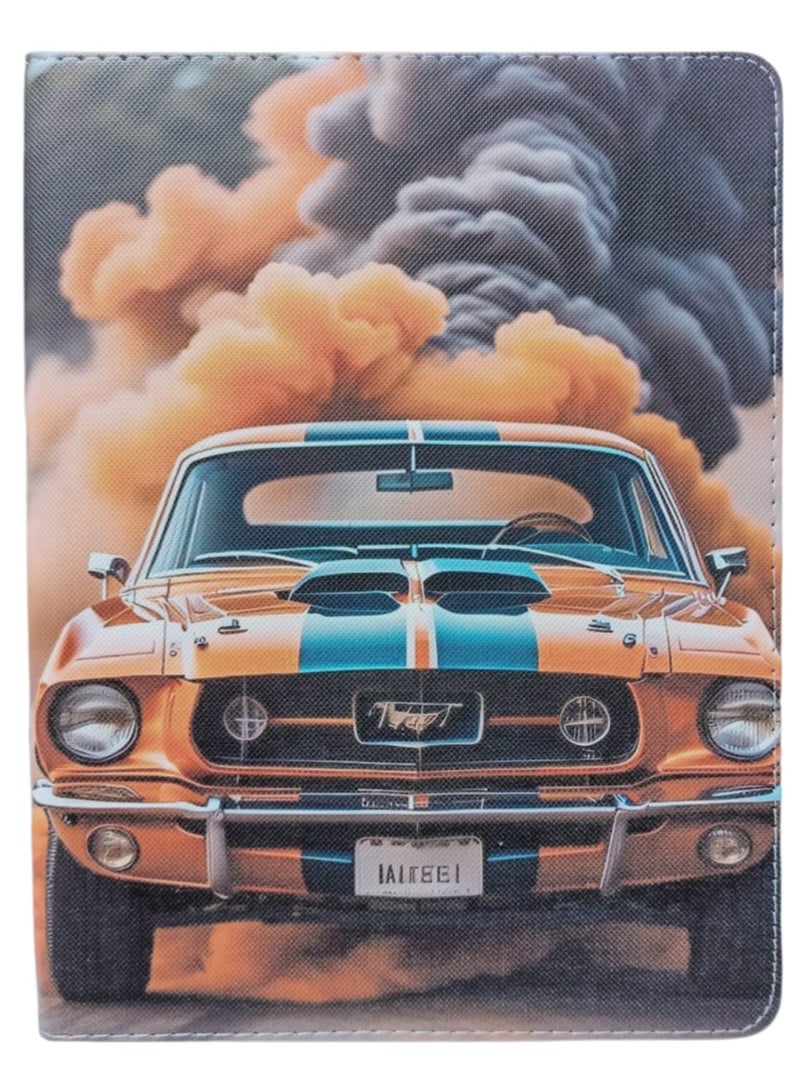 Vintage Mustang Photos & Images Flip Case for iPad 2 3 4 Case (Old Model) – Ultra Slim Lightweight Stand Case with Translucent Frosted Back Smart Cover for iPad 2/iPad 3 /iPad 4 - Image 5
