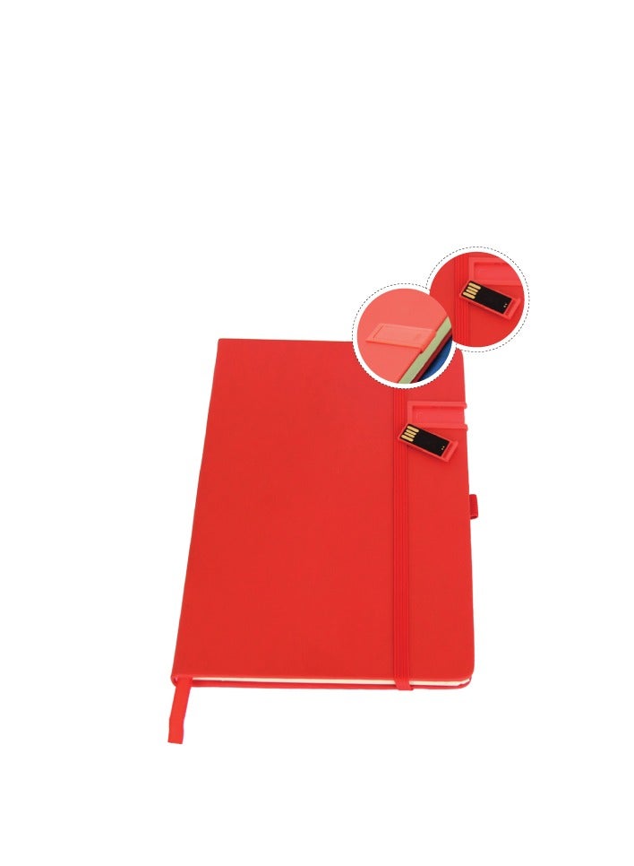 KHAMI-CO Executive PU Notebook with USB Flash Chip – Perfect for Professionals and Students  - Image 2