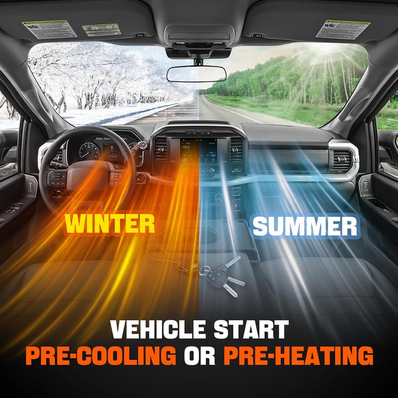 WEILEITE BC3Z-19G364-A Car Auto Starter Remote Start System Kit Fit for Ford F150 F-150 2011-2014 F250 350 F450 F550 Super Duty 2011-2016 Replace BC3Z19G364A - Image 4