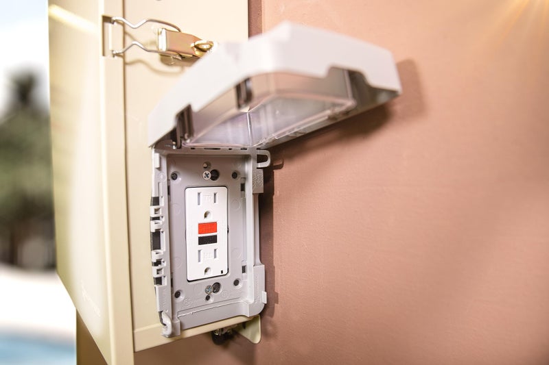 Intermatic WP7000BR Low-Profile Extra-Duty Weatherproof 1-Gang Cover, Bronze - Expandable Front Window, Versatile Mounting, Complete Installation Kit - Protect Outdoor Outlets - Image 5