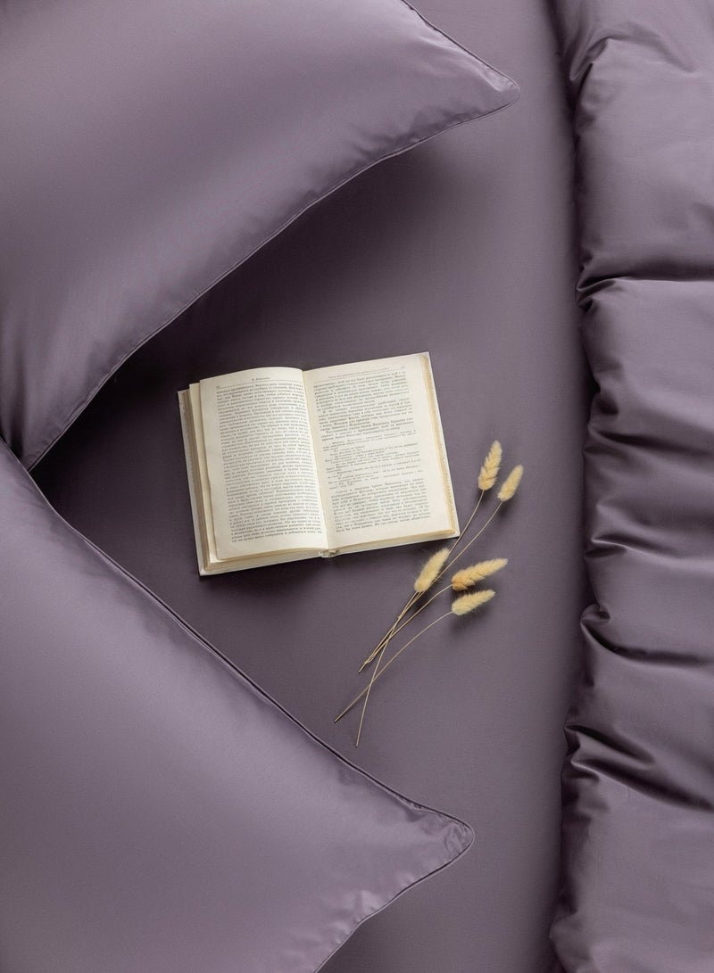 Askona Bed Linen 200X220 Askona Comfort Maco Sateen Purple Haze - Image 2