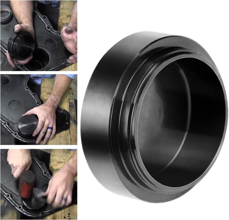 Bestong Crankshaft Seal Installer Installation Tools Front Cover Compatible with Dodge Cummins 3.9L 5.9L 6.7L 3.9 5.9 6.7 Ram and More 1989-2020 Replace 3824498 1338 3802820 - Image 2
