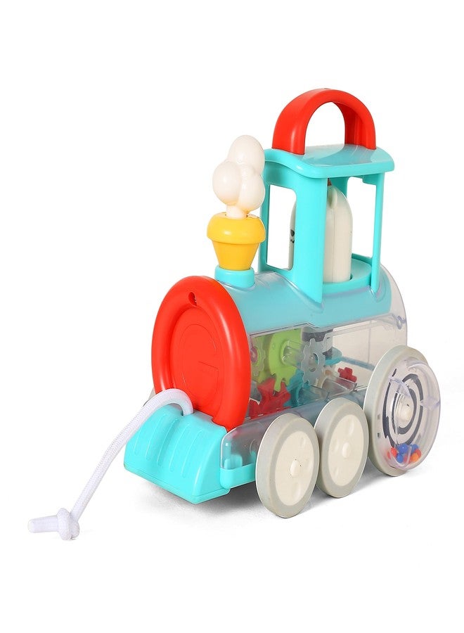 Shooting Star Pull Along Lands Train Engine, 3Y+, Multicolour - Image 2