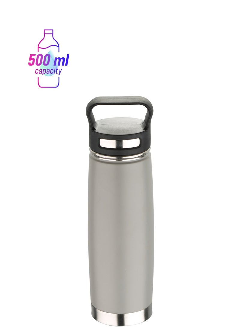 BERGNER زجاجة ماء فراغية للسير في أي مكان 500 مل - Image 1