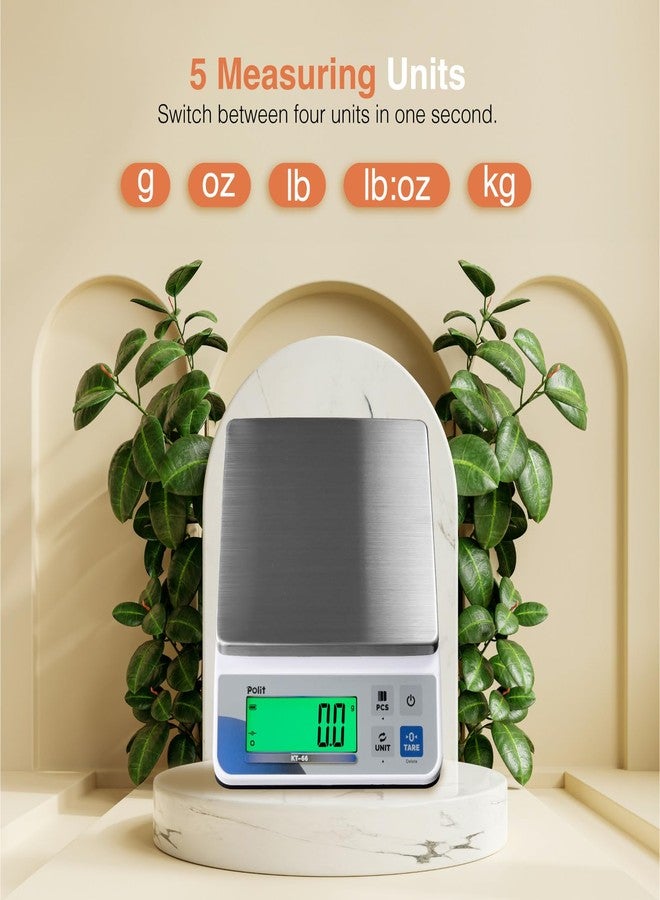 Polit Digital Kitchen Scale, Commercial Grade for Baking, 30lb/13kg - Image 2