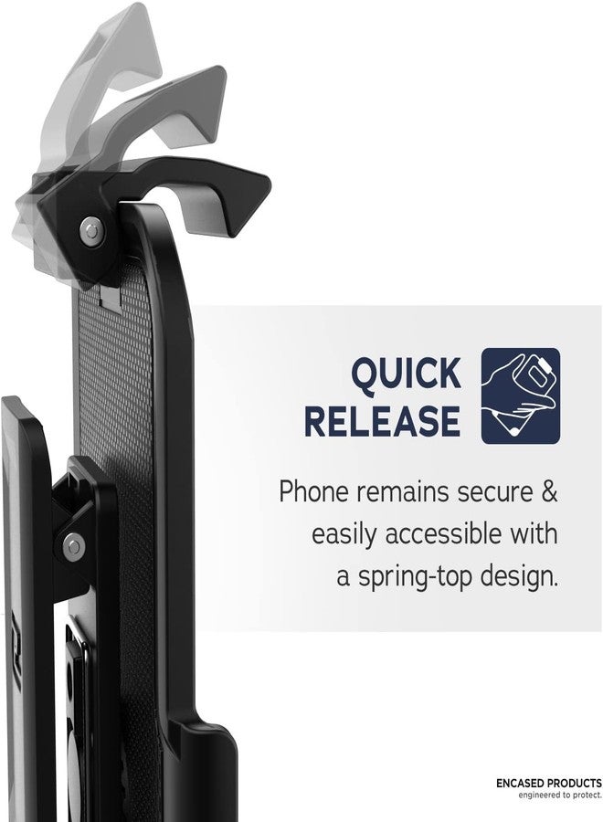 Encased Belt Clip Compatible with Spigen Tough Armor - iPhone 15 Pro Max (2023) Holster Only, Case Not Included - Image 3