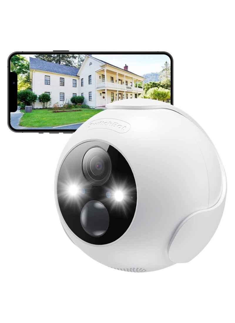 SwitchBot - Outdoor Spotlight Smart Camera Wireless with Movement Detection and Night Vision - Image 1