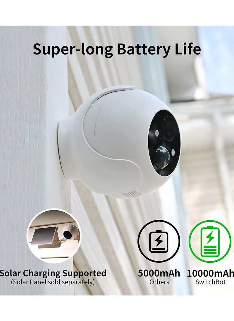 SwitchBot - Outdoor Spotlight Smart Camera Wireless with Movement Detection and Night Vision - Image 1