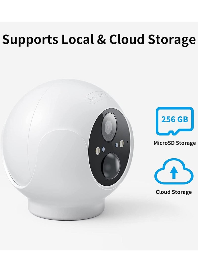 SwitchBot - Outdoor Spotlight Smart Camera Wireless with Movement Detection and Night Vision - Image 1