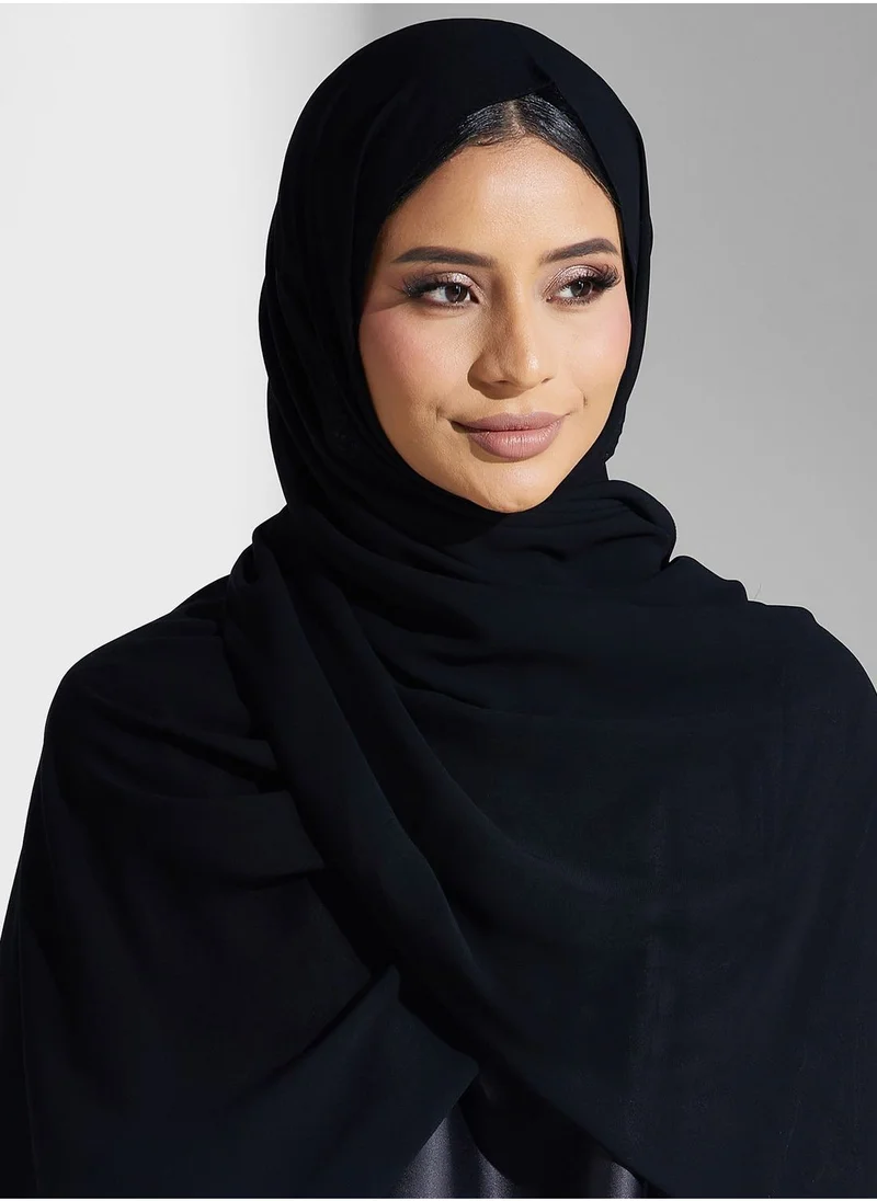 Meem by Mariyah Ruffle Sleeve Abaya