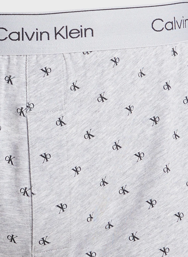 CALVIN KLEIN Logo Band Trunks