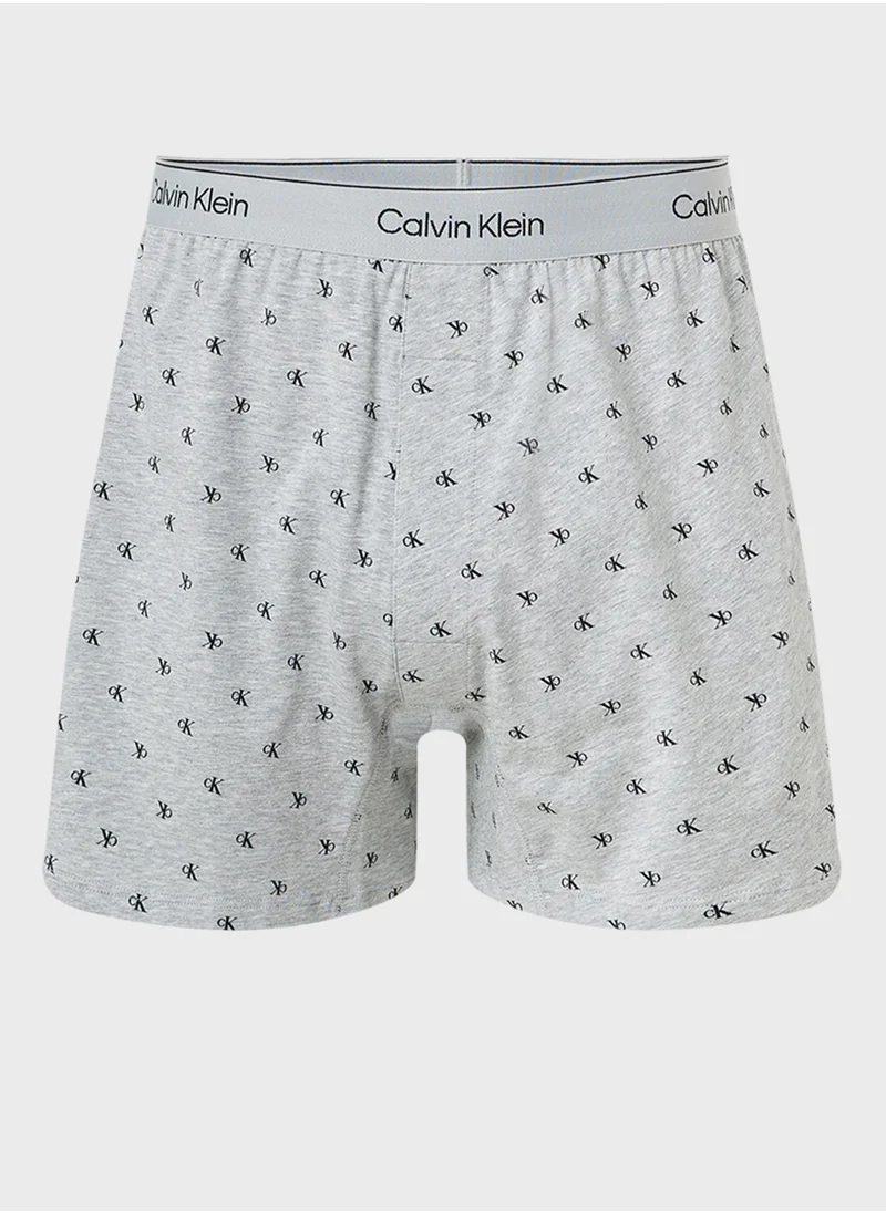 CALVIN KLEIN Logo Band Trunks