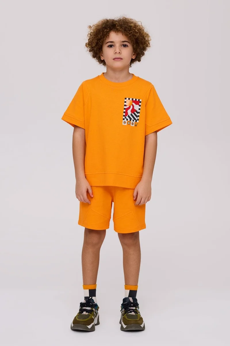 NEBBATI - Invalid brand Boy Orange T-shirt