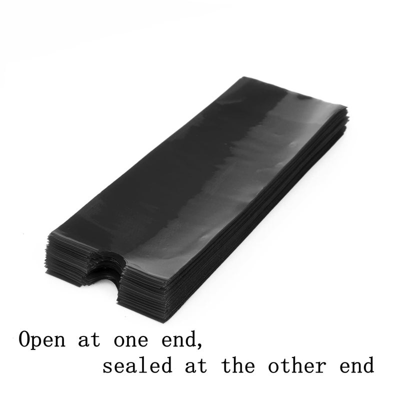 new star tattoo Large 400pcs Tattoo Machine Pen Covers with 6pcs Tattoo Grip Tape Machine Wrap Cover,New Star Tattoo Black Tattoo Pen Cover Grip Cover Tattoo Pen Sleeves with Black Tattoo Grip Wrap Self-Adherent Tape - Image 3