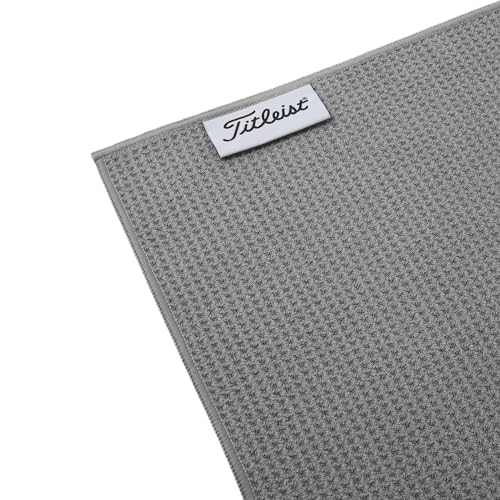 Titleist Players Microfiber Golf Towel, Gray - Image 3