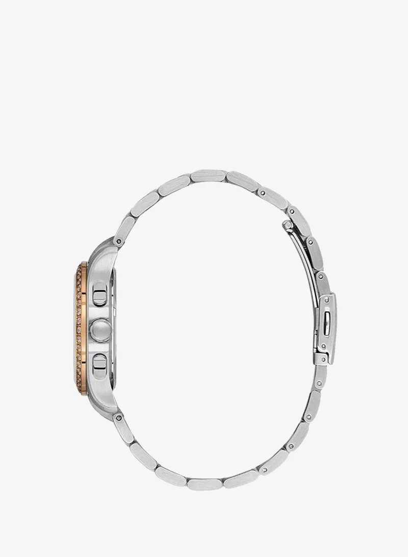 SANTA BARBARA POLO & RACQUET CLUB Santa Barbara Polo & Racquet Club - Unique Women's Watch | Stainless Steel Band with Steel Case | Analog | Round Dial | Mineral Glass | Japanese Quartz | Water Resistance 50 Meters