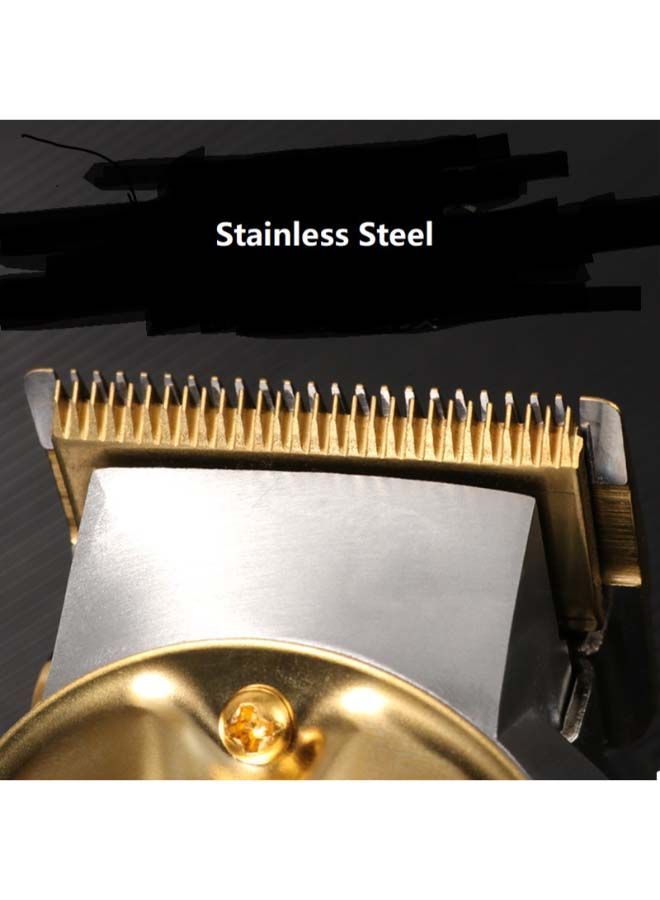 نيبمينينت آلة تهذيب الشعر الكهربائية والقابلة للشحن والمانعة للضوضاء ذهبي/فضي 8وات - Image 4