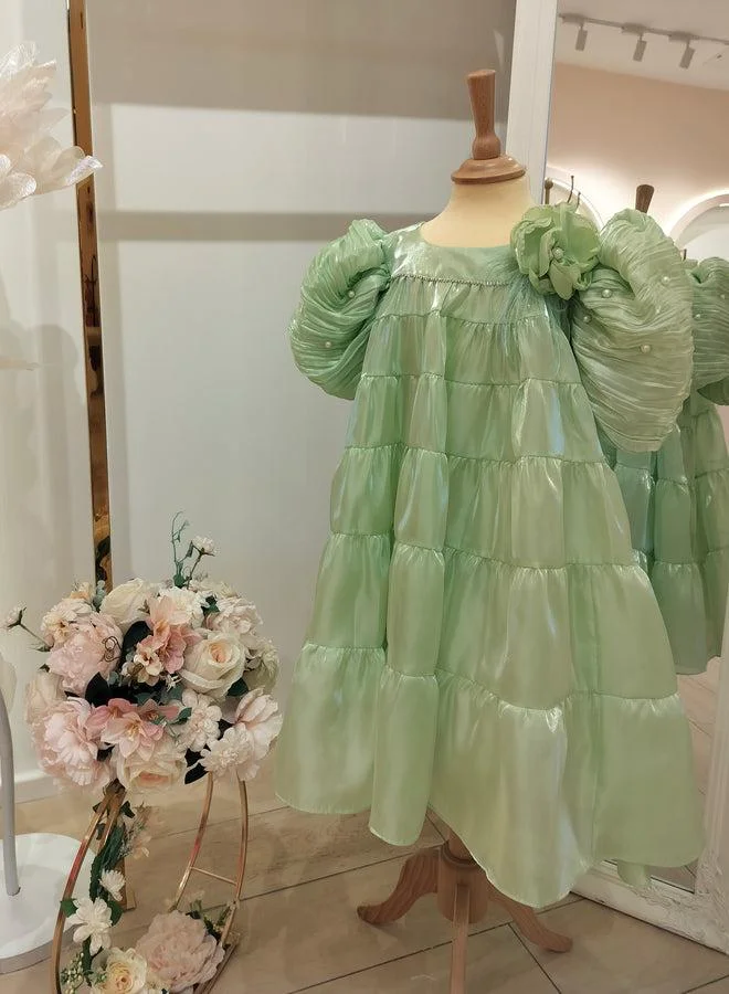فيا بامبينو Girls Dress MC 9133