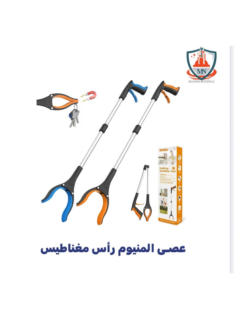 PROWORX Aluminum Grabber Tool with Magnetic Tip – Reaching & Pickup Tool