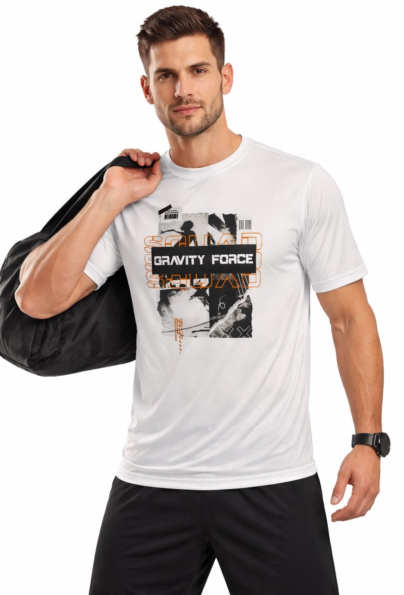 Gravity Force Men's Quick Dry Performance T-Shirt | Lightweight Breathable Workout Running Training Activewear Tee - Image 5
