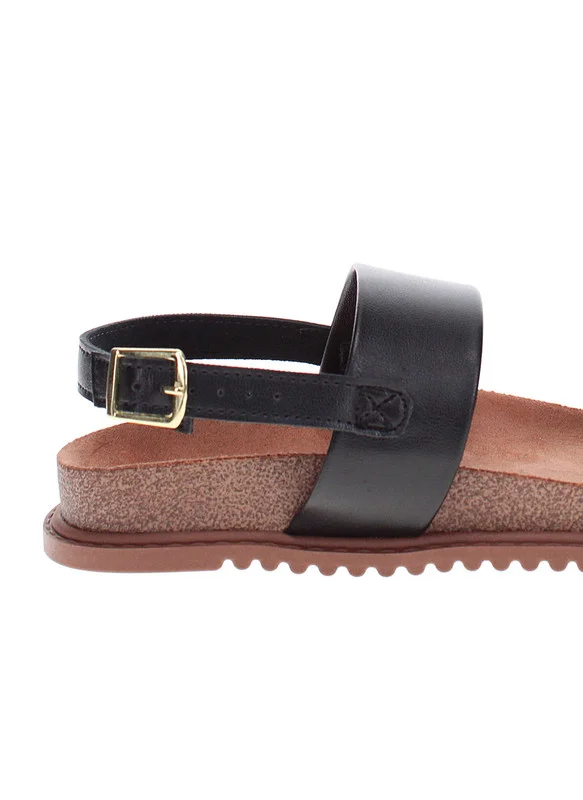 MOLEKINHA Molekinha Junior Girls Sandals Black | Made In Brazil