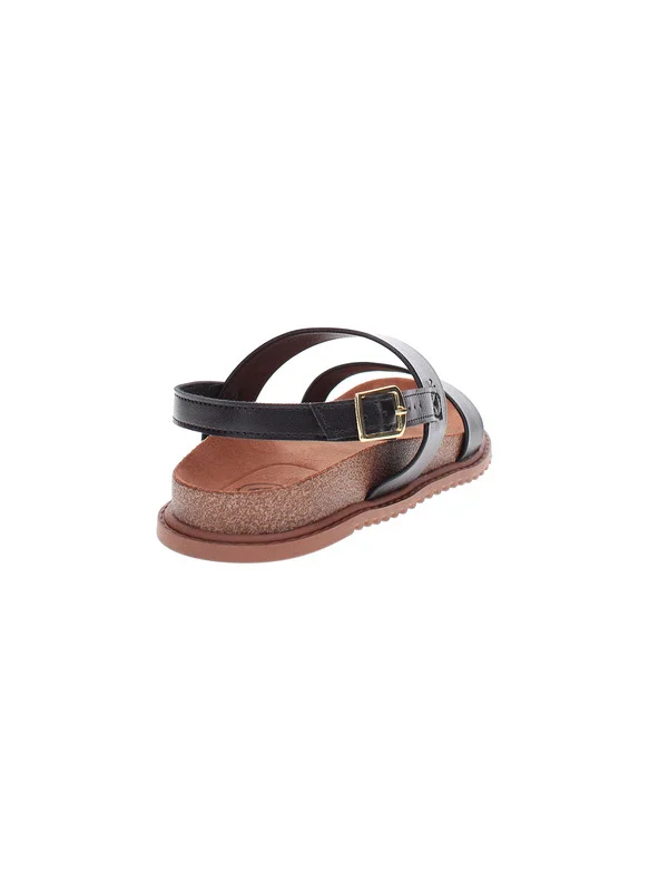 MOLEKINHA Molekinha Junior Girls Sandals Black | Made In Brazil