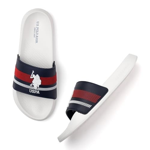 U.S. POLO ASSN. Mens RAFA Sliders - (UK9) (US10) (2FD241025W01) - Image 1