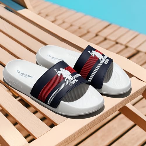 U.S. POLO ASSN. Mens RAFA Sliders - (UK9) (US10) (2FD241025W01) - Image 2