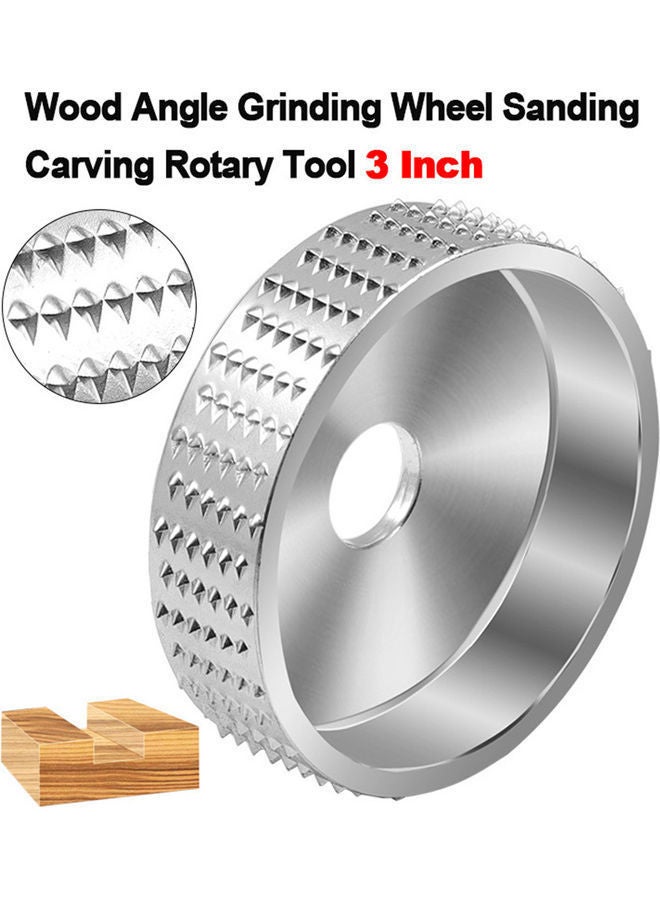 NIBEMINENT Angle Grinder And Electric Drill 3-In Grinding Disc Silver  - Image 3