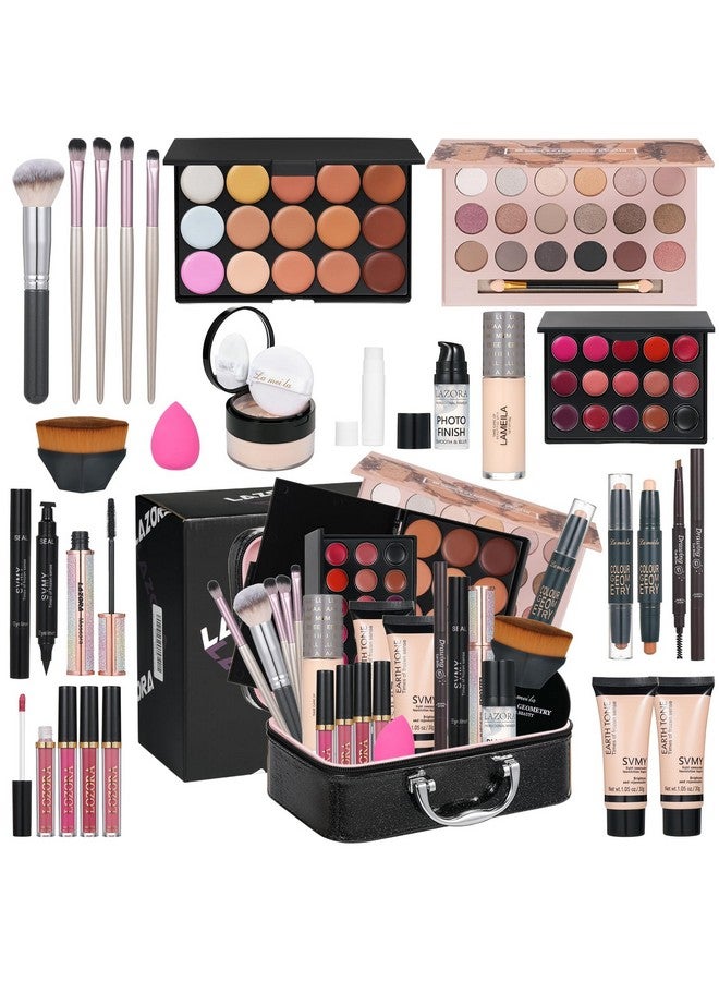 LAZORA All In One Makeup Kit Makeup Kit For Women Full Kit Makeup Set Multipurpose Bundle Holiday Gift Box Essential Starter Bundle Include Full Makeup Kit For Women (Box3) - Image 1