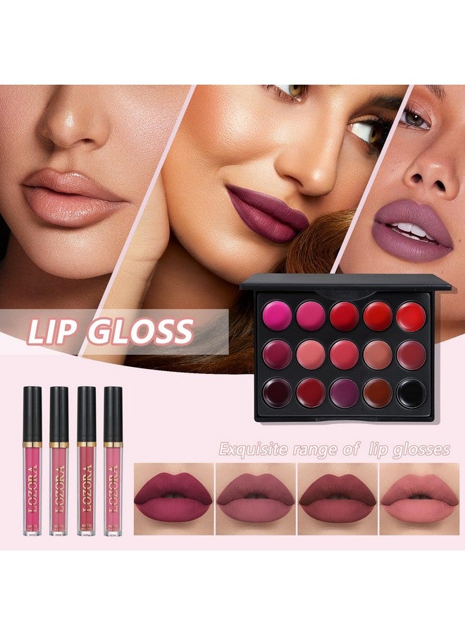 LAZORA All In One Makeup Kit Makeup Kit For Women Full Kit Makeup Set Multipurpose Bundle Holiday Gift Box Essential Starter Bundle Include Full Makeup Kit For Women (Box3) - Image 4