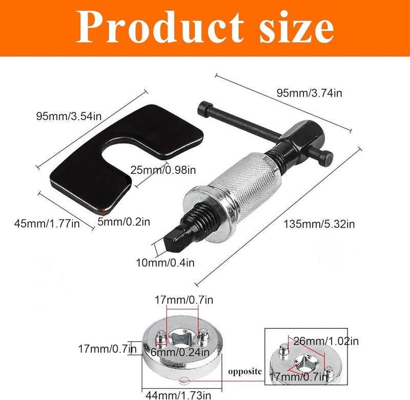 FullMayPro Brake Caliper Piston Rewind Tool with Gloves - Image 2