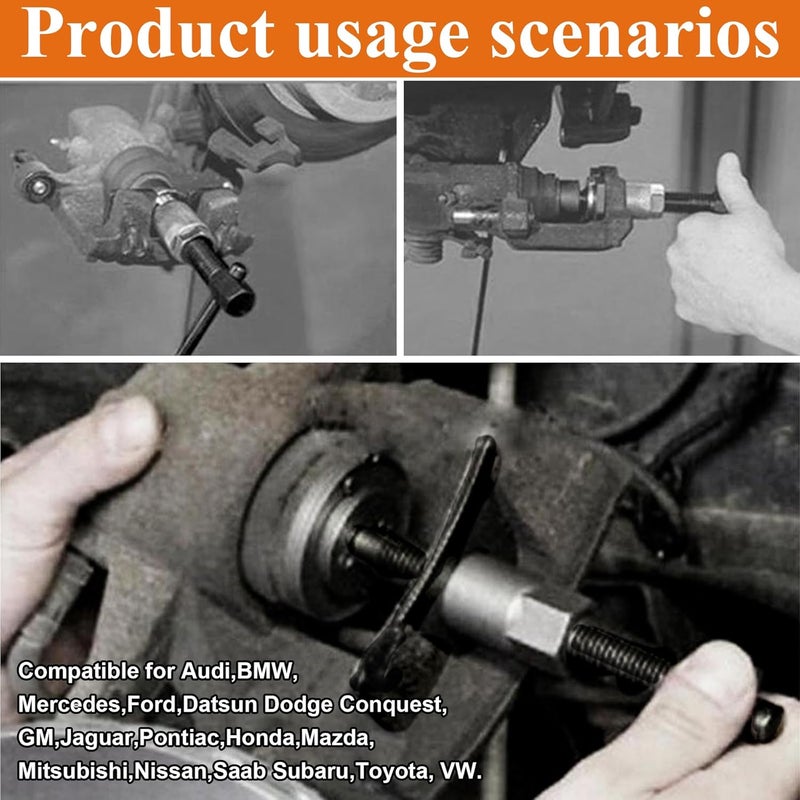 FullMayPro Brake Caliper Piston Rewind Tool with Gloves - Image 5