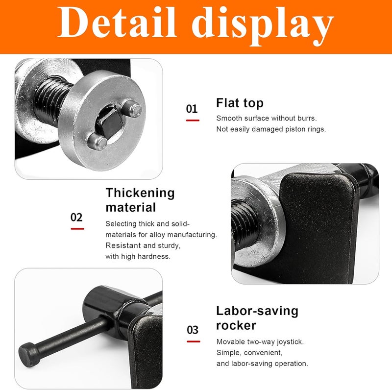 FullMayPro Brake Caliper Piston Rewind Tool with Gloves - Image 4